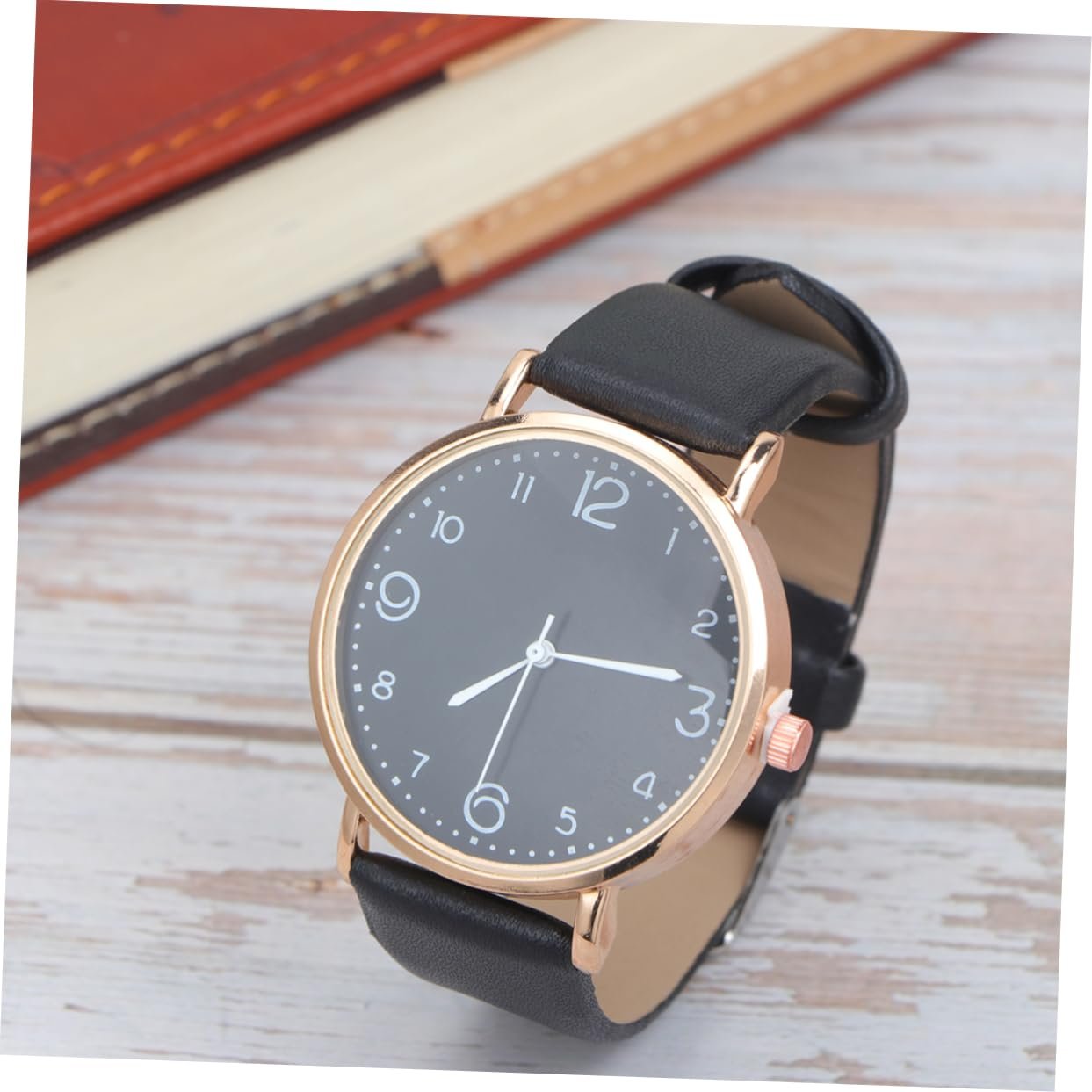 Часы кварцевые PartyKindom Женские Ремешок из искусственной кожи, фото №9