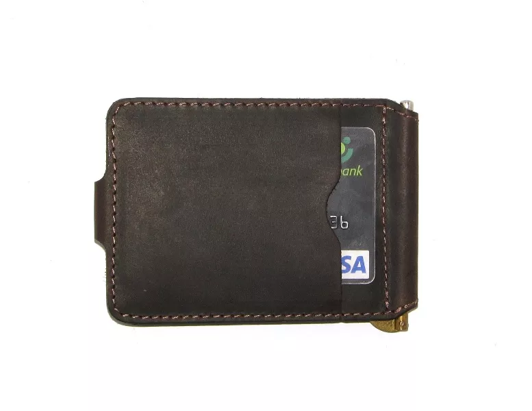 Затисніть за гроші DNK Leather Затисніть-H col F, фото №2