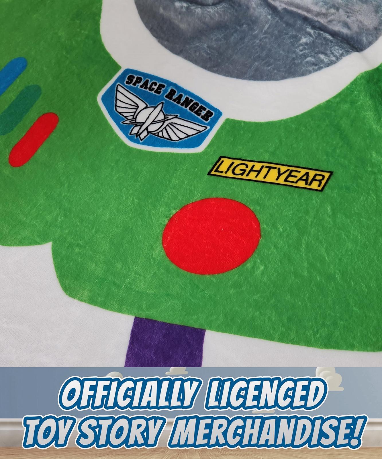 Ковдра-худі Buzz Lightyear та Woody Toy Story Дитяча флісова великого розміру для хлопчиків, фото №4 Ковдра-худі Buzz Lightyear та Woody Toy Story Дитяча флісова великого розміру для хлопчиків, фото №4