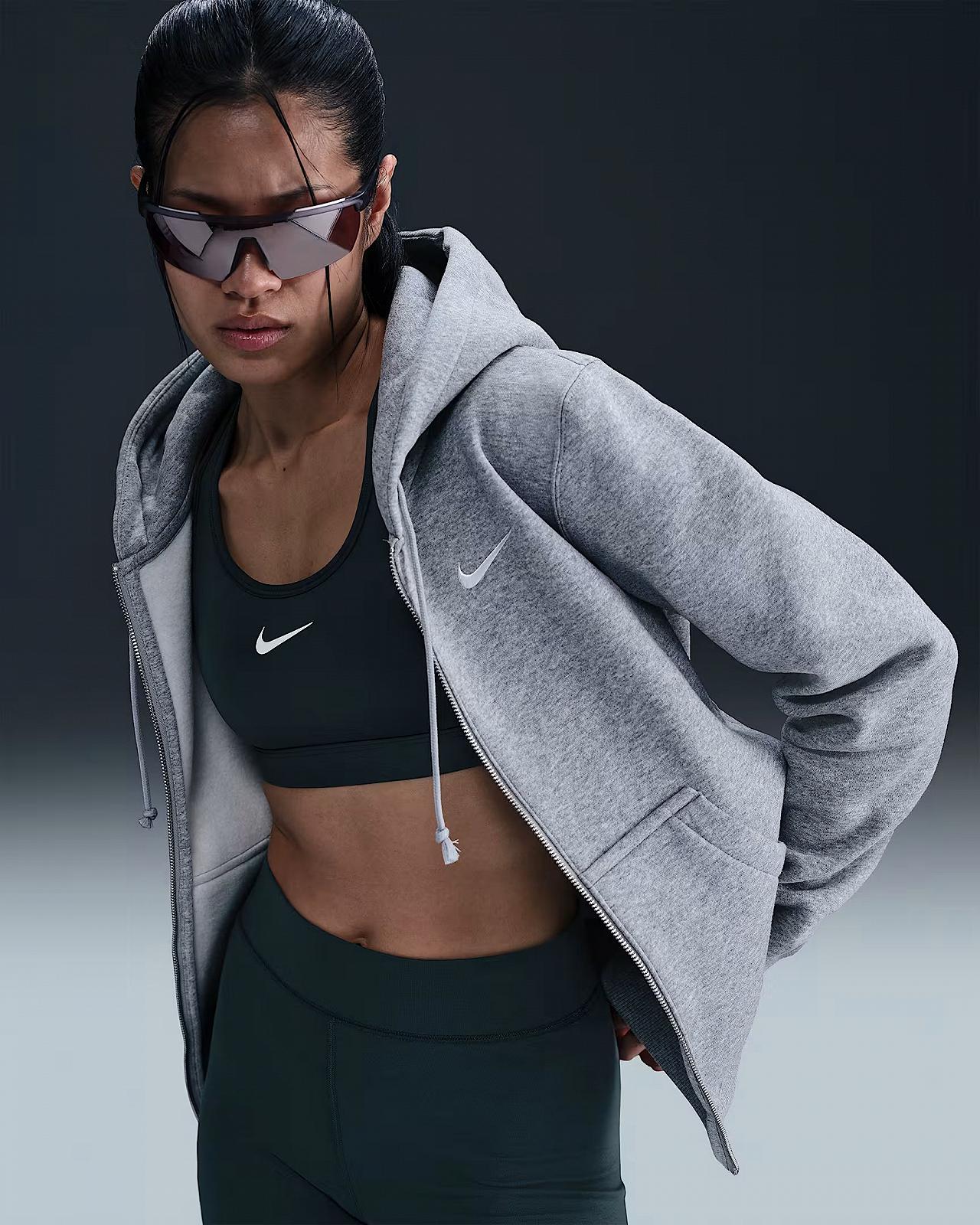 Толстовка Nike NSW PHNX FLC STD FZ HDY S, фото №1