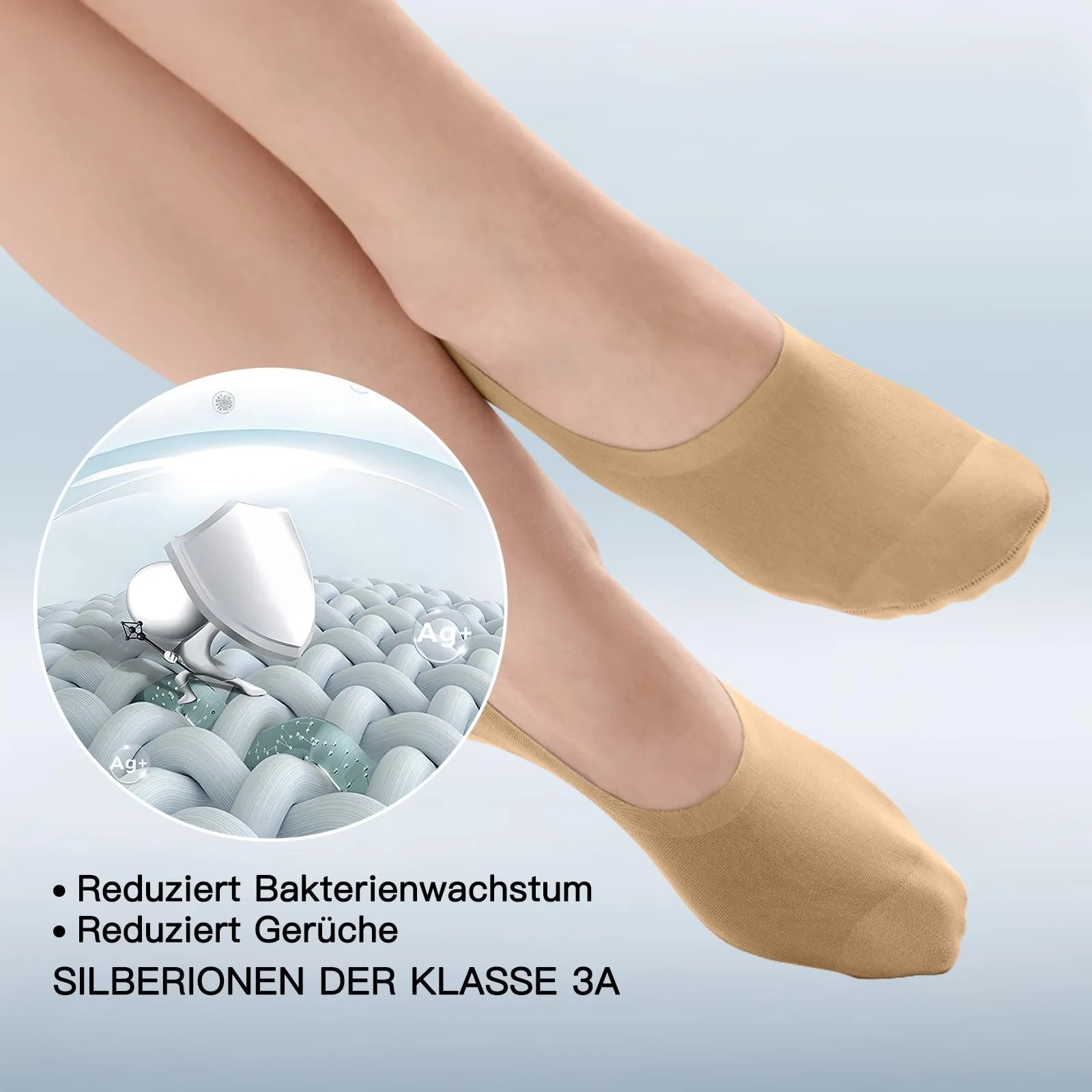 Шкарпетки-слідки C4N 2 пари Невидимі, фото №5