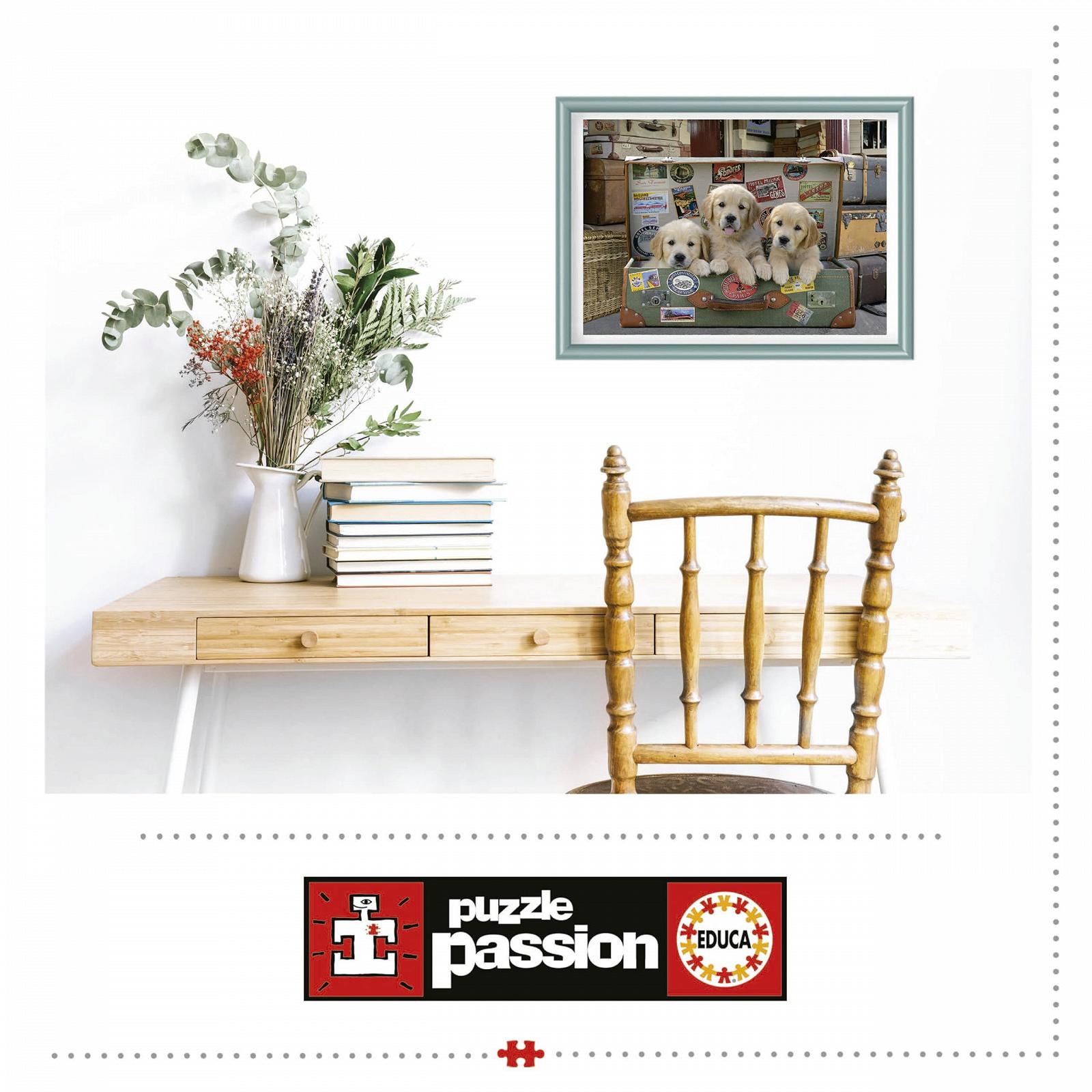 Пазл Educa Borrás 17645 Puppies in the Bag 500 элементов, фото №4