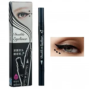 Подводка Жидкая водостойкая с аппликатором-штампом для макияжа глаз - Фото 1