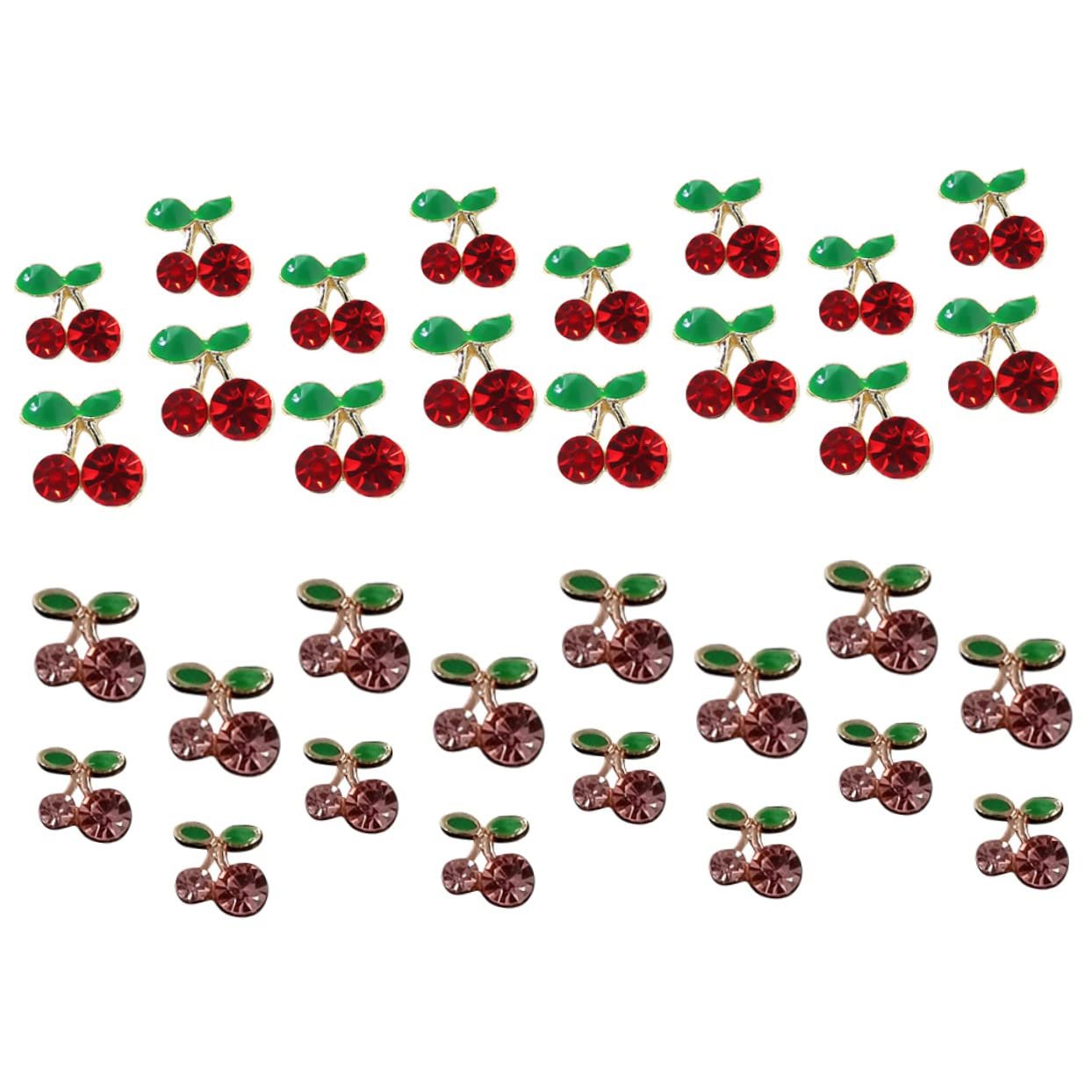 Украшения для ногтей Вишня 160шт Золото, фото №3