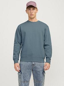 Свитшот Jack & Jones Jjeholmen мужской с круглым вырезом 12136886 synthetic.ua - Фото 1