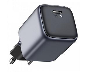 Зарядний пристрій 1xUSB 30W Gan Type-C PD Nexode Mini Сірий CD319 Ugreen synthetic.ua - Фото 1