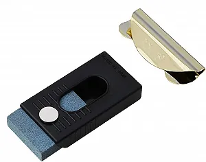 Набір Suehiro напрямна для заточування ножів та ластик для видалення іржі 180 Grit - Фото 1