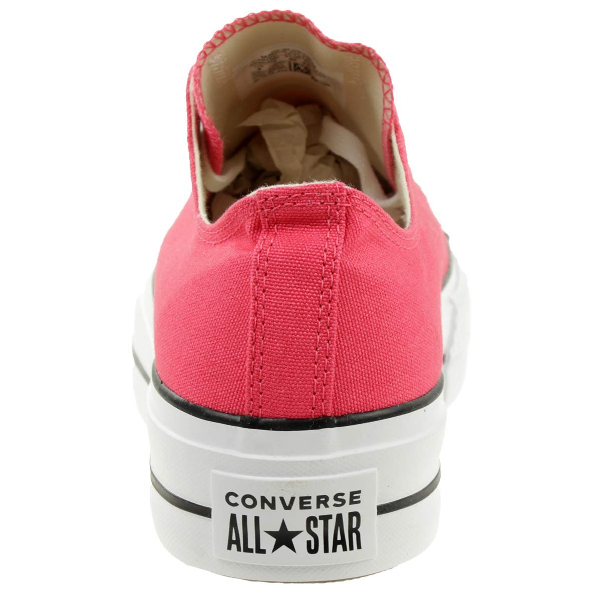 Кроссовки Converse Chuck Taylor All Star Lift Женские Черный/Белый Ox, фото №5