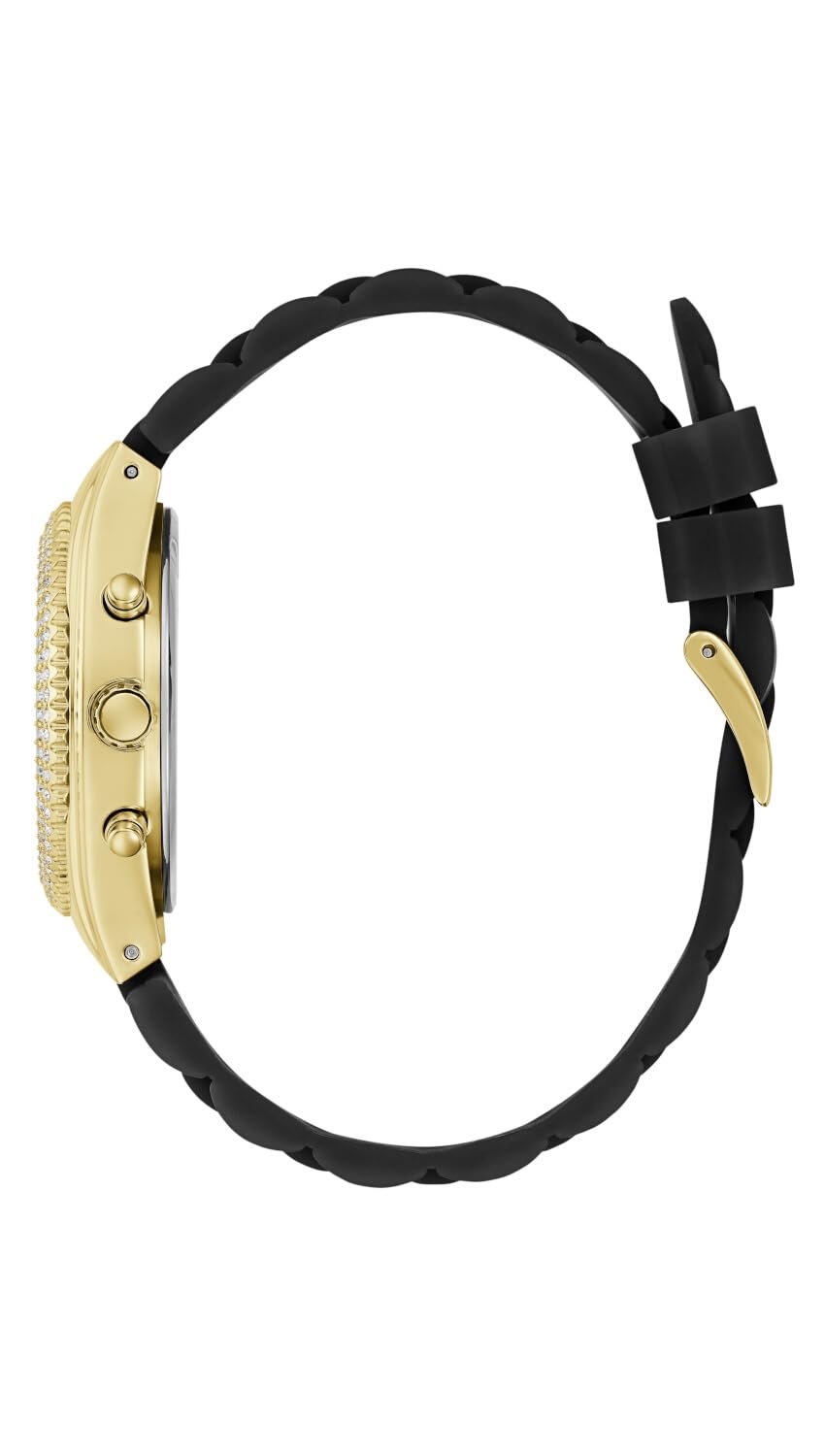 Часы Guess Женские Аналоговые Кварцевые GW0773L2 с Силиконовым Ремешком, фото №3