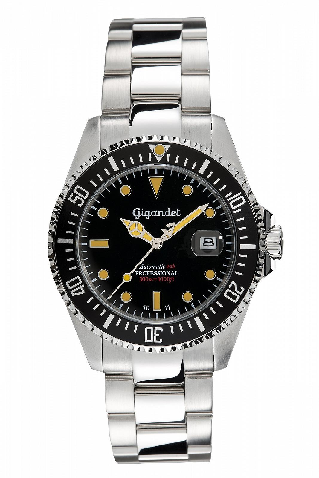 Годинник для дайвінгу Gigandet Sea Ground Vintage Automatic Чоловічий Аналоговий Чорний Сріблястий G2-007, фото №8