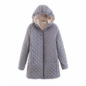 Женская спортивная легкая хлопковая вельветовая куртка - Фото 1