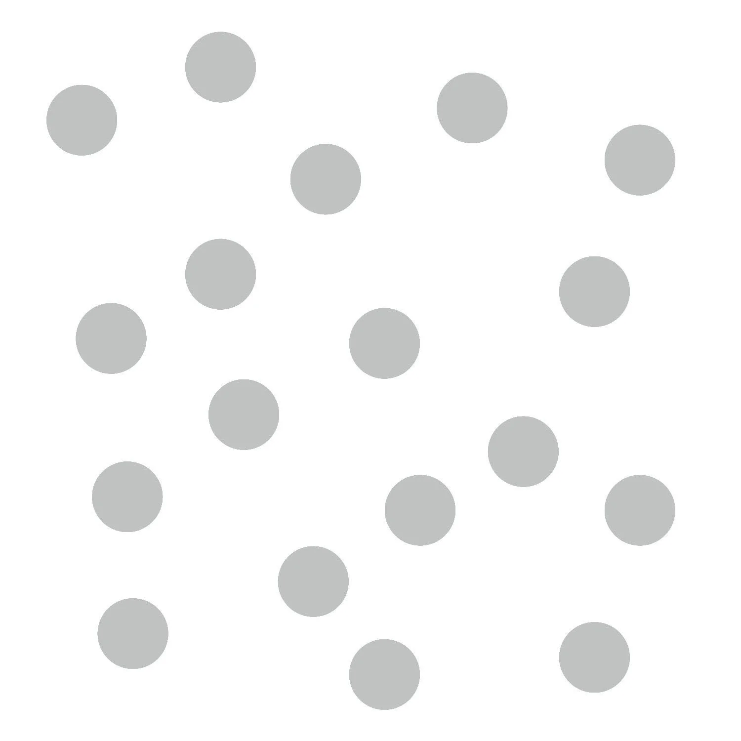 Наклейка на стіну timalo 73066-01-Light Grey G Круги 64 шт. Світло-сірий, фото №1