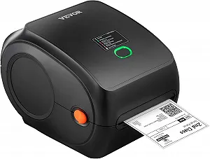 Термопринтер этикеток VEVOR / 150 mm/s 300 dpi / 4"x6" / Черный synthetic.ua - Фото 1