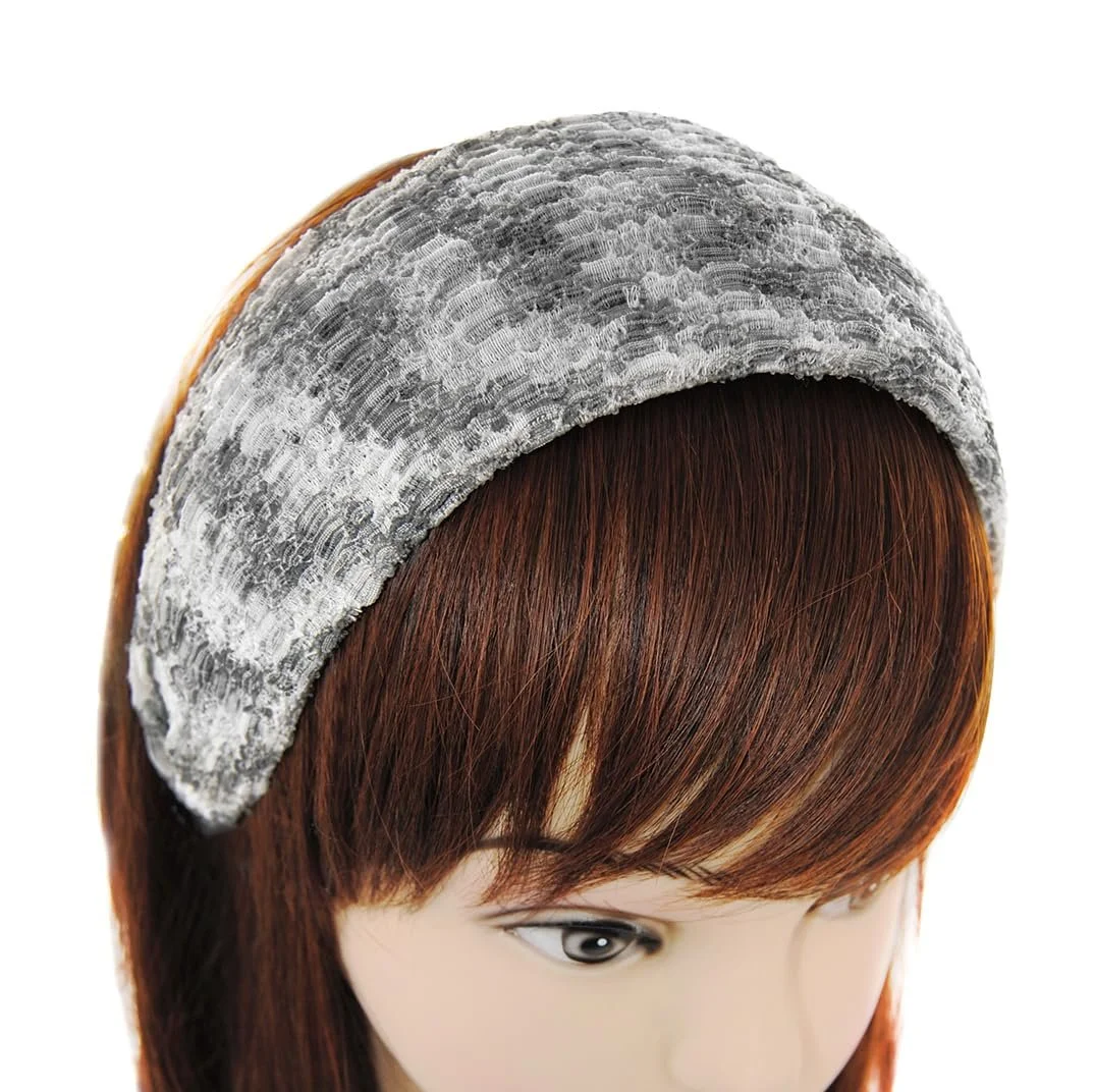 Обруч на голову Axy Широка Серія HR32C Сірий, фото №2