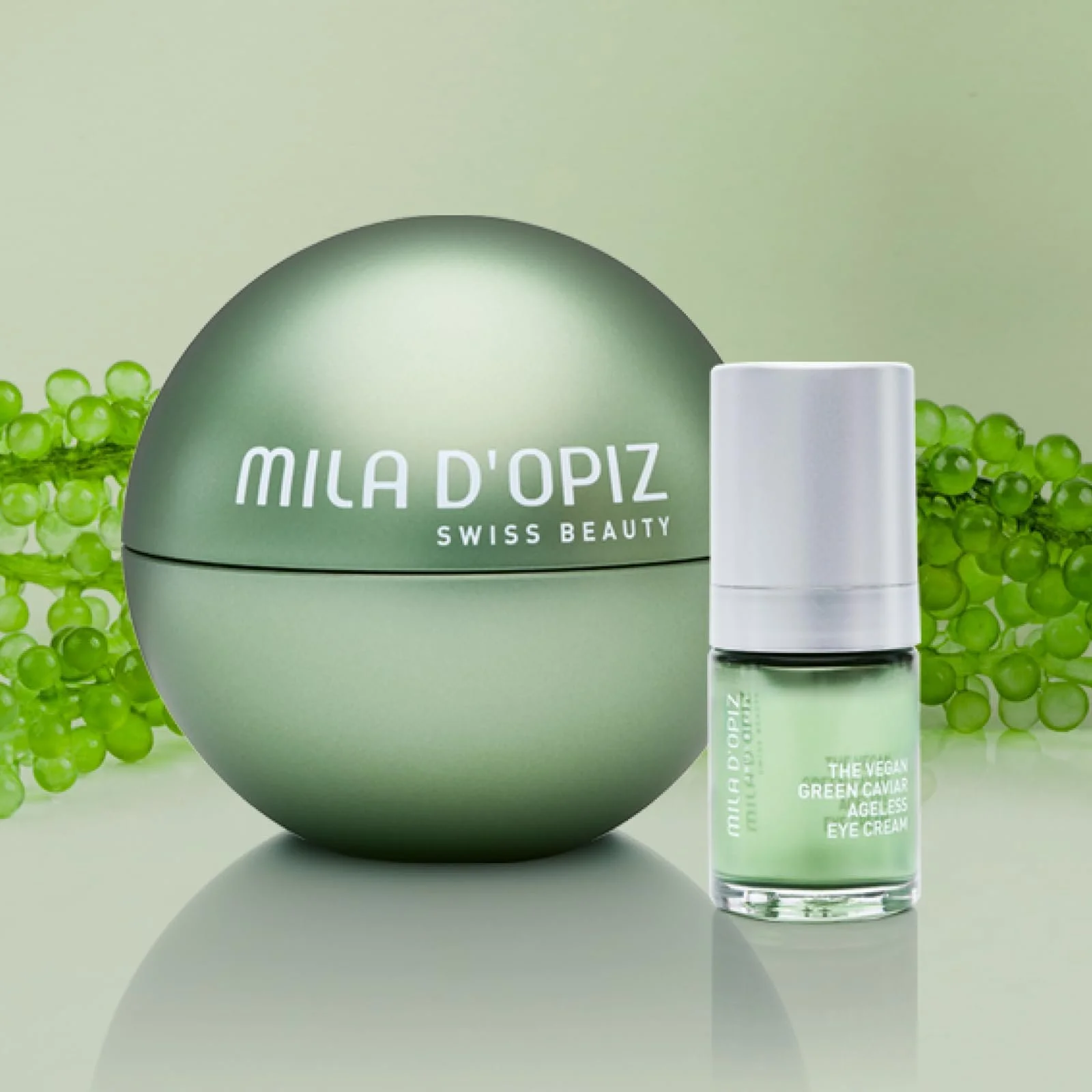 Денний крем Mila D Opiz The Vegan Green Caviar для жінок 1.69 oz, фото №3 Денний крем Mila D Opiz The Vegan Green Caviar для жінок 1.69 oz, фото №3