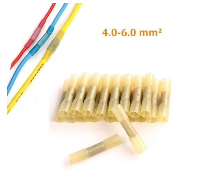 Гильза с термоусадкой для быстрого монтажа электрическая 10 шт 755548 ТІС, фото №3