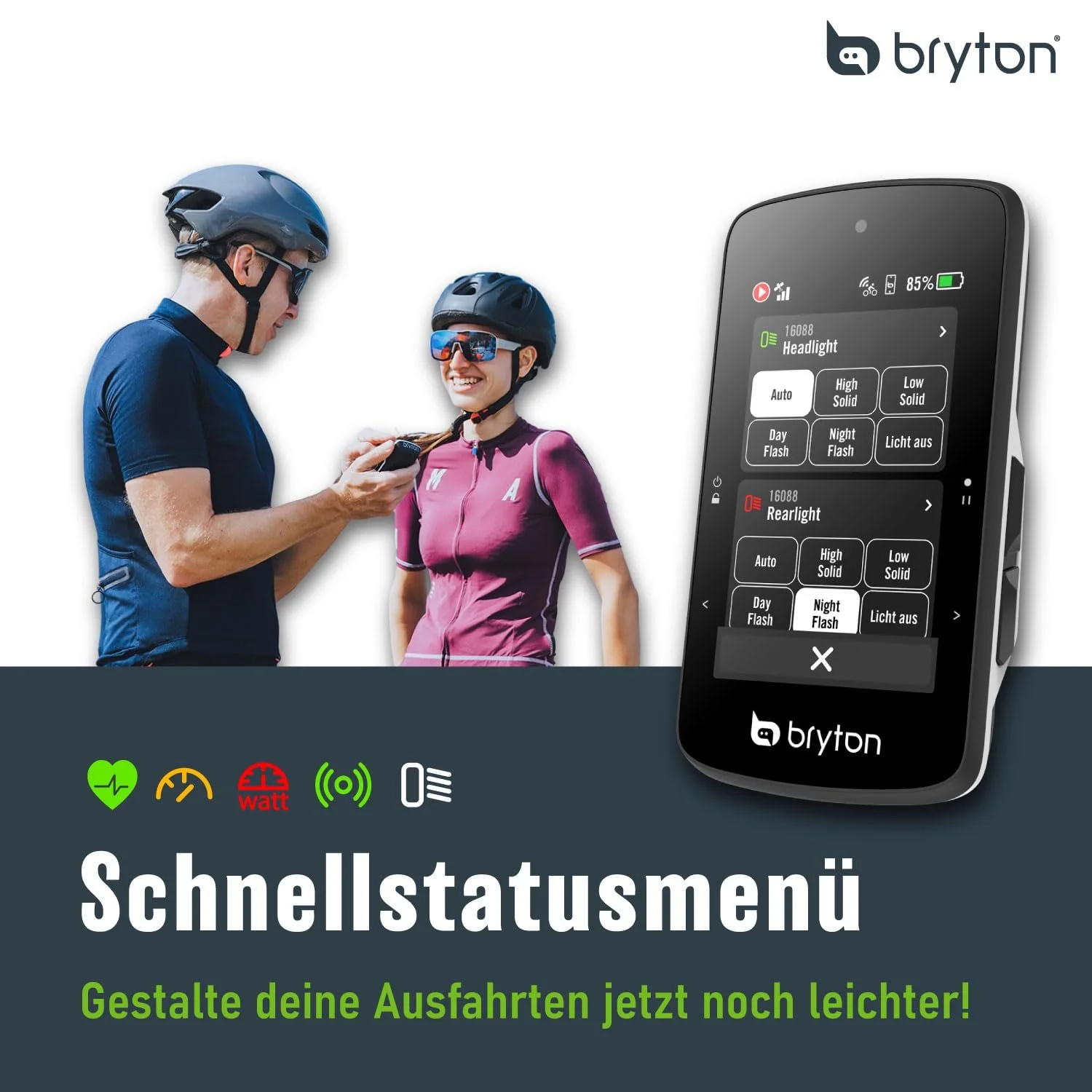 Велокомпьютер Bryton Rider 750SE 2.8 дюйма Цветной сенсорный LCD GPS Автономные карты EU Черный, фото №6