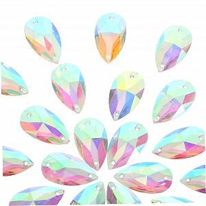 Стразы Healeved Каплевидные Плоская задняя часть 7 x 12 мм - Фото 1
