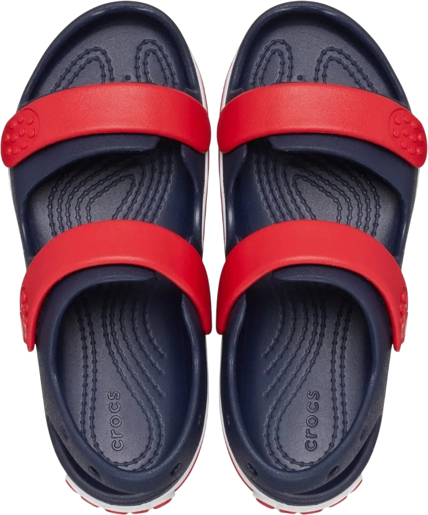 Сандалии CROCS Crocband Cruiser Sandal T Sdt 209424-4OT Темно-синий/Varsity Red, размер 28, фото №3