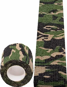 Тканинна стрічка Outdoor Saxx® Camouflage камуфляжна водонепроникна багаторазова 4,5 м x 5 см - Фото 1
