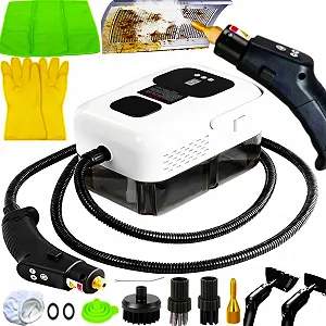 Купити Пароочисник ручний 2500 Вт 9 рівнів цифровий екран - Фото 1 Пароочисник ручний 2500 Вт 9 рівнів цифровий екран - Фото 1