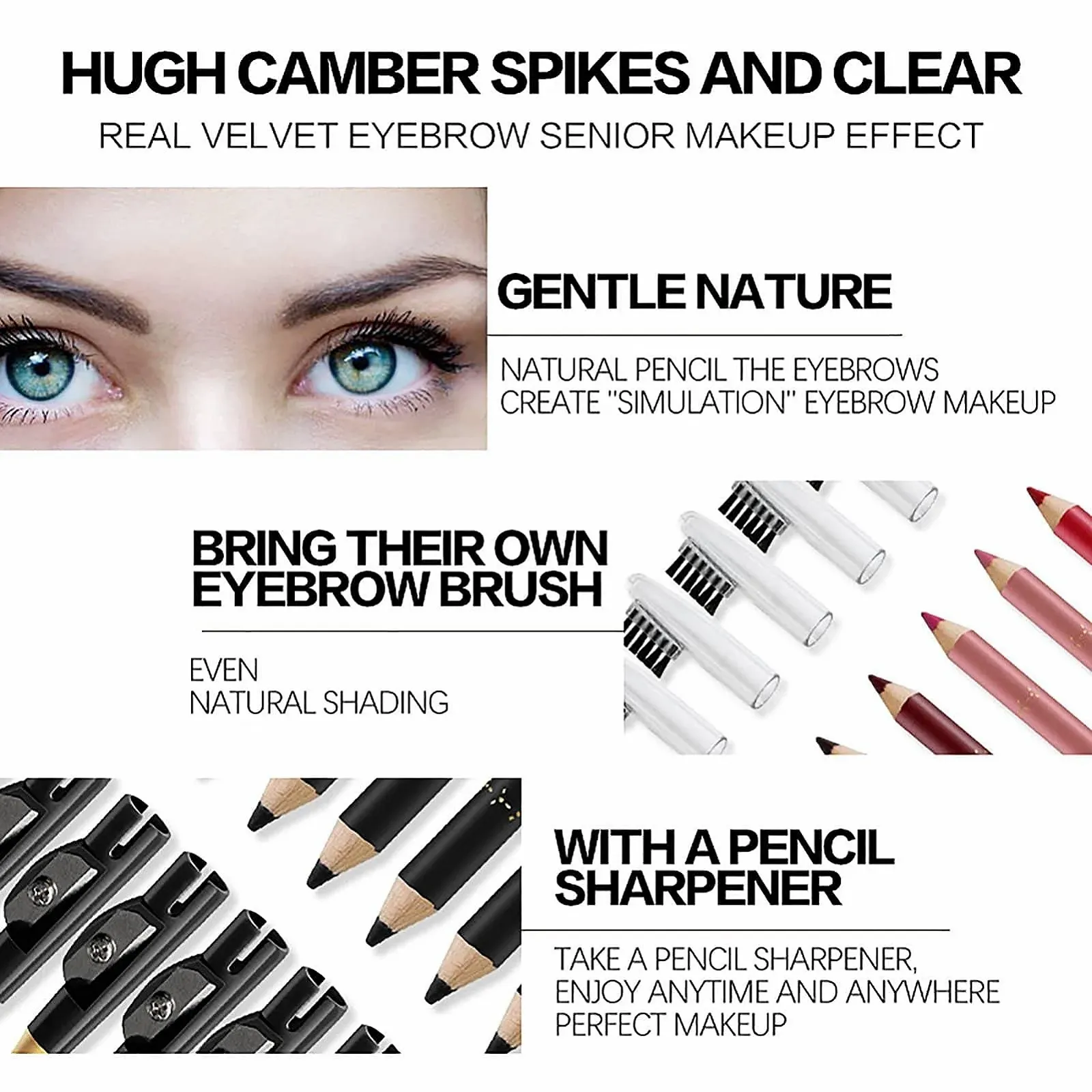 Карандаш Aibyks 12 цветов, Водостойкий, фото №7