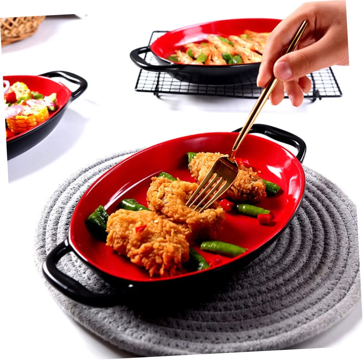 Форма для запікання керамічна для чізкейка термостійка, фото №7 Форма для запікання керамічна для чізкейка термостійка, фото №7