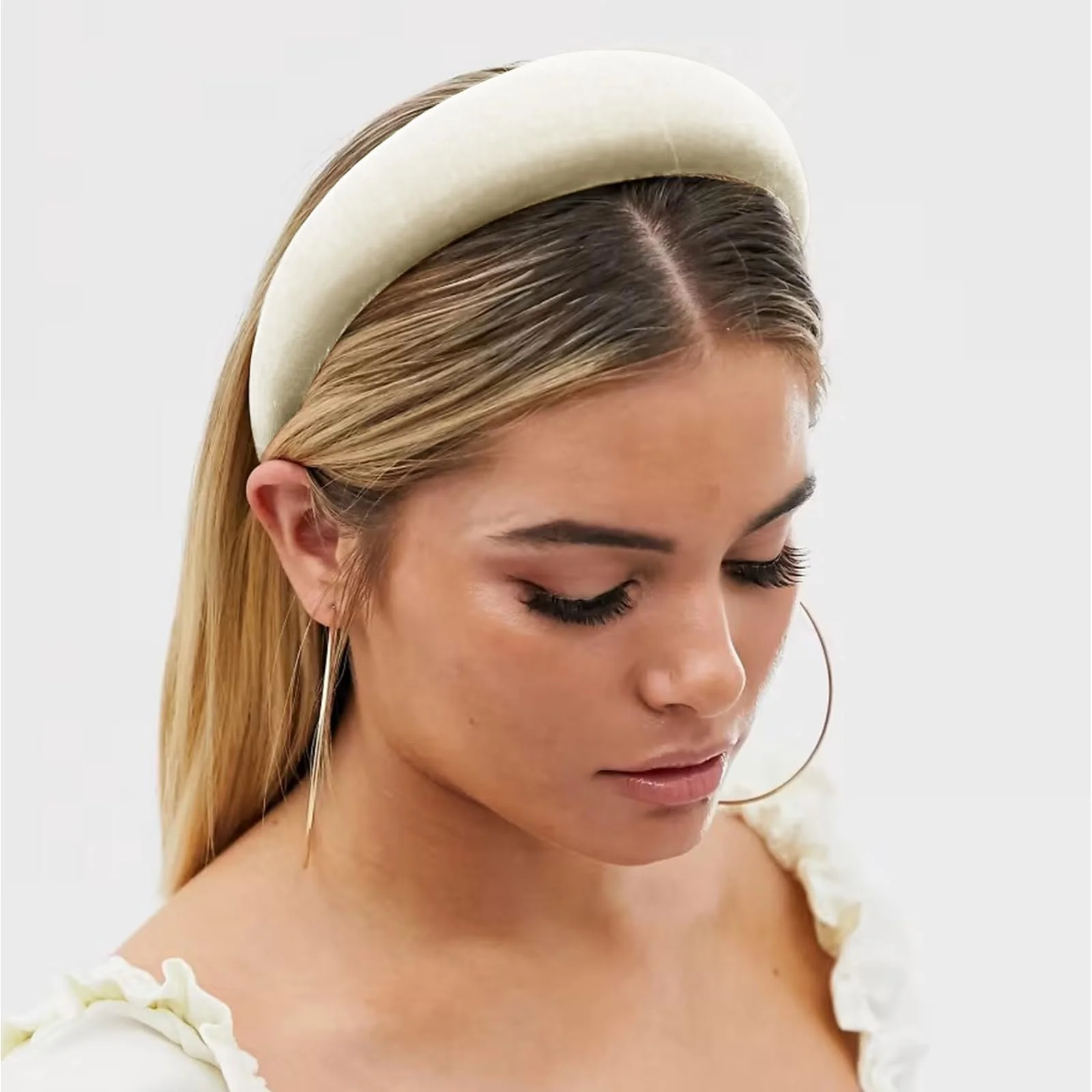 Обруч Бархатный Плетеный, фото №6