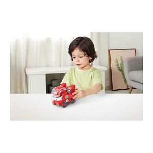 Фигурка-трансформер Super Wings Jett, серия Robot Suit, модель EU750321, красный, 18 см synthetic.ua - Фото 1