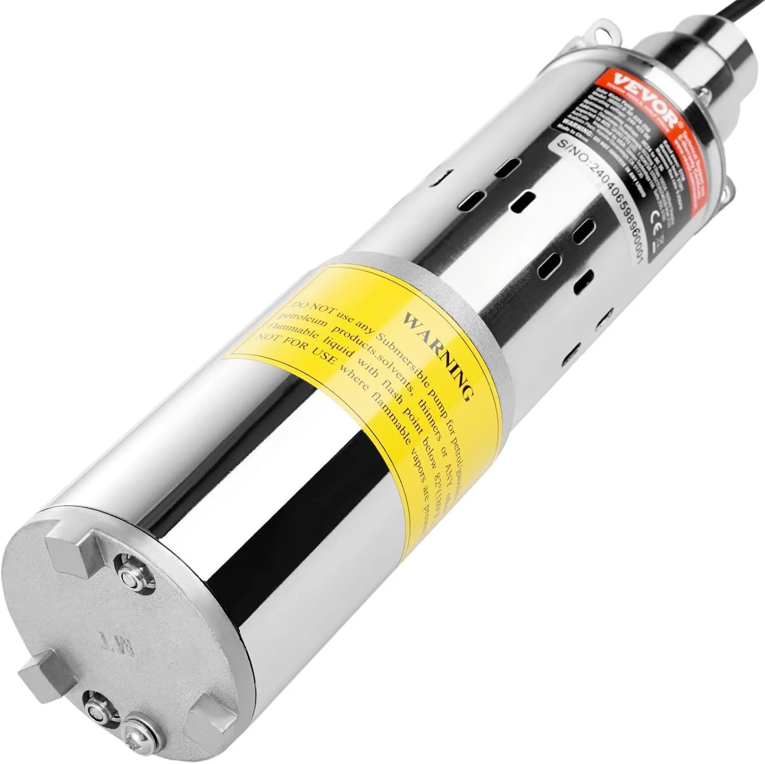 Сонячний водяний насос VEVOR ‎3BDPC3.0-50-D48-400 / 370 Вт /Silver, фото №2