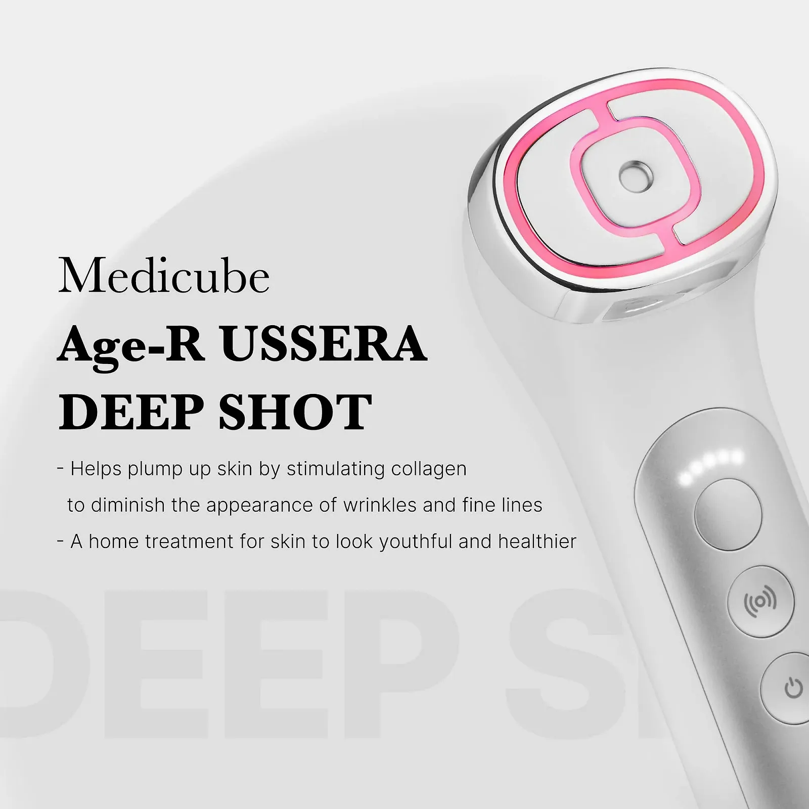 Прилад для догляду за обличчям Medicube Age-R USSERA Deep Shot Korean Skin Care, фото №2
