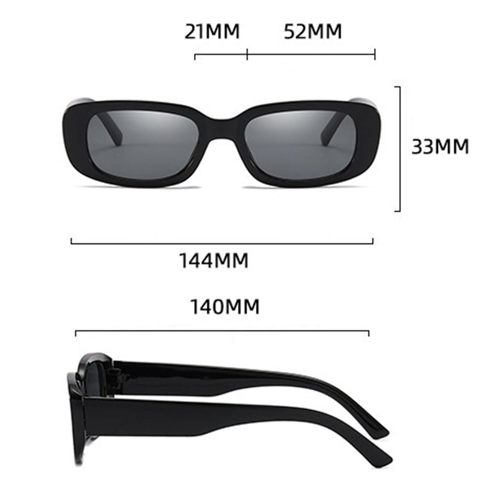 Сонцезахисні окуляри Жіночі Risipu Квадратні Ретро Захист від УФ Легкі, фото №7