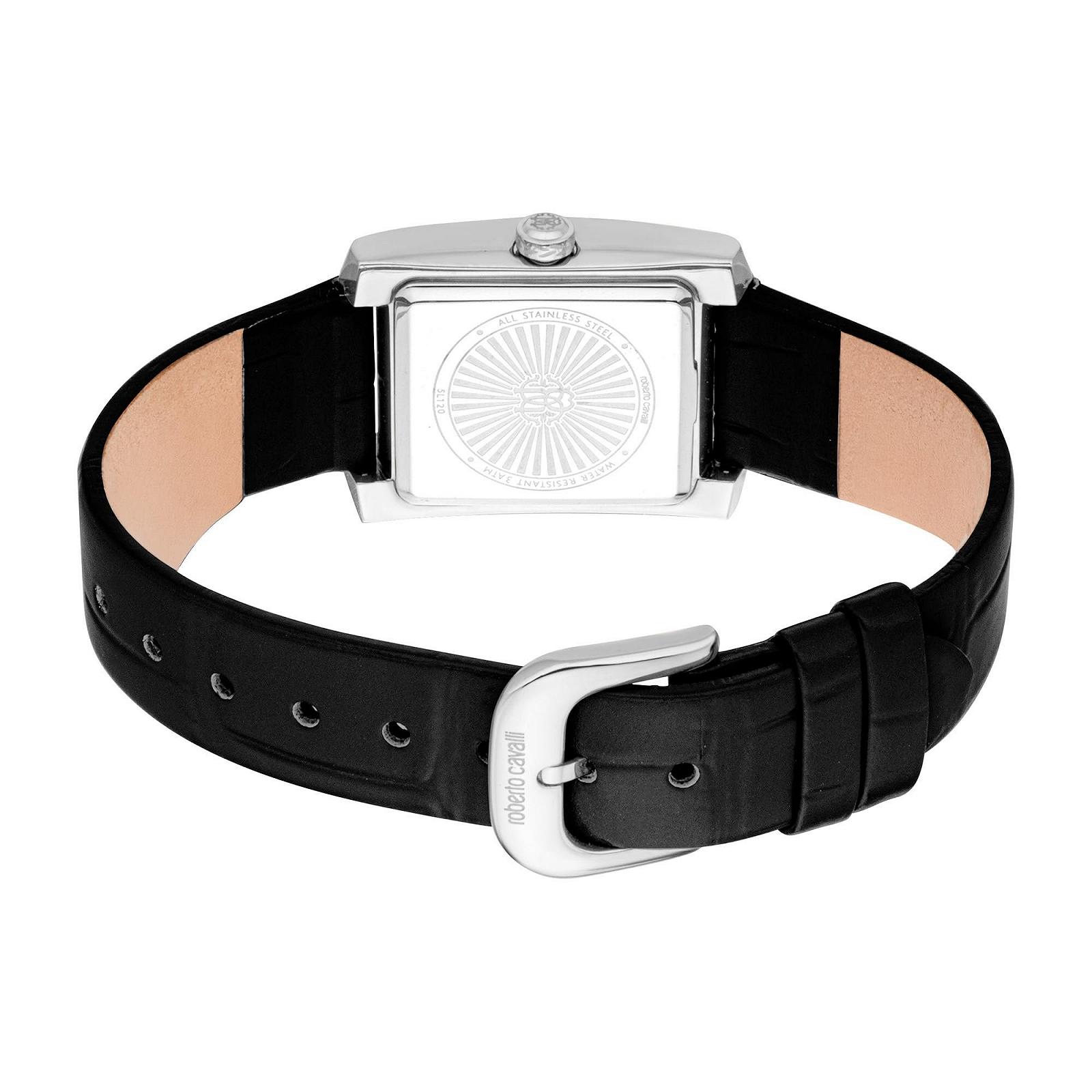 Жіночий аналоговий кварцовий годинник Roberto Cavalli RC5L120L0015, темно-синій, фото №3