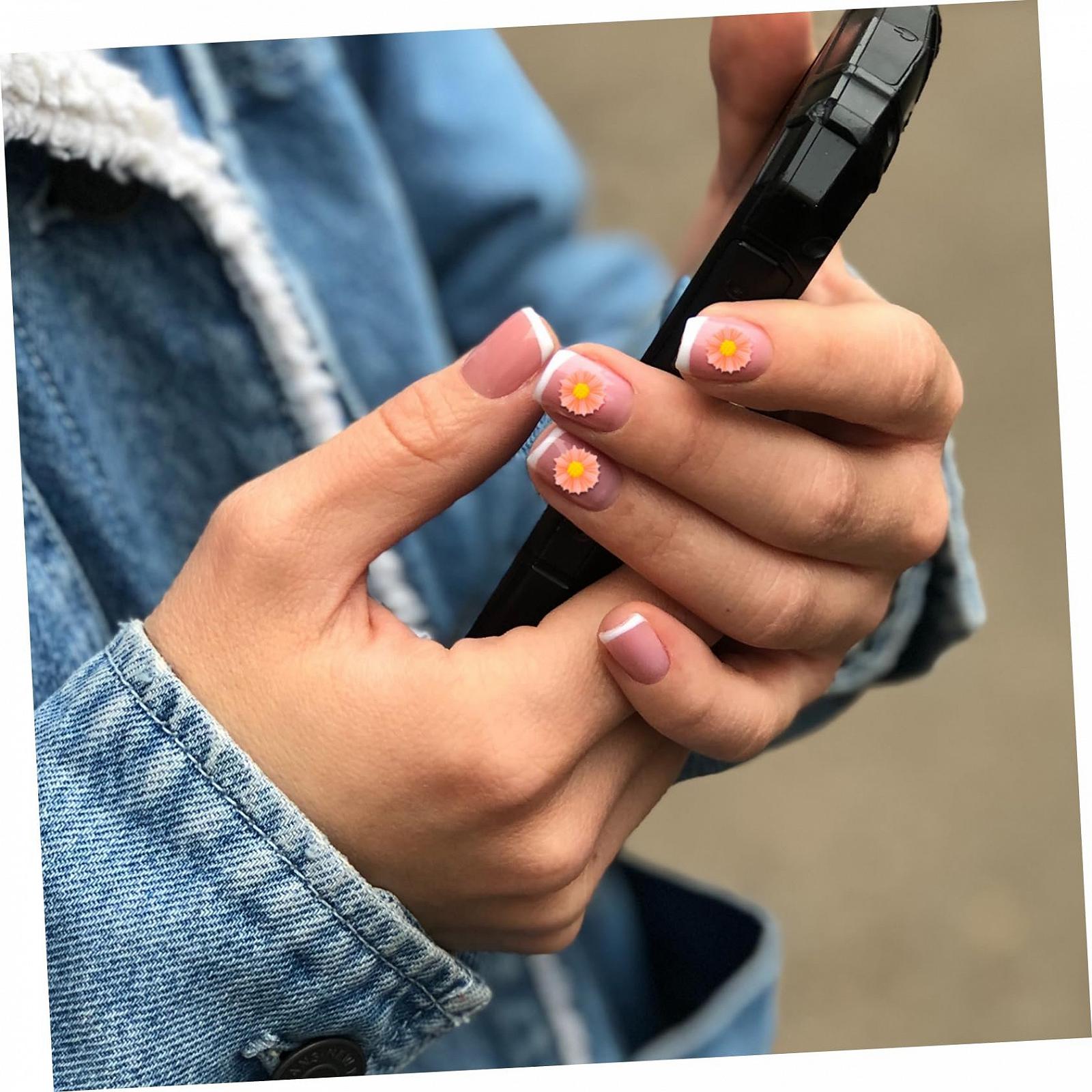 Квітка з смоли WOONEKY 3D ромашка Набір наклейок для нігтів 2 коробки, фото №5 Квітка з смоли WOONEKY 3D ромашка Набір наклейок для нігтів 2 коробки, фото №5