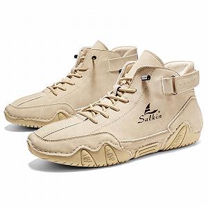 Чоловічі черевики Barefoot Шкіряні Водонепроникні synthetic.ua - Фото 1