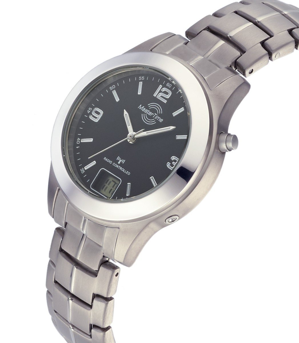 Часы женские радиоуправляемые Master Time MTLT-10350-22M серебристый, фото №2 Часы женские радиоуправляемые Master Time MTLT-10350-22M серебристый, фото №2