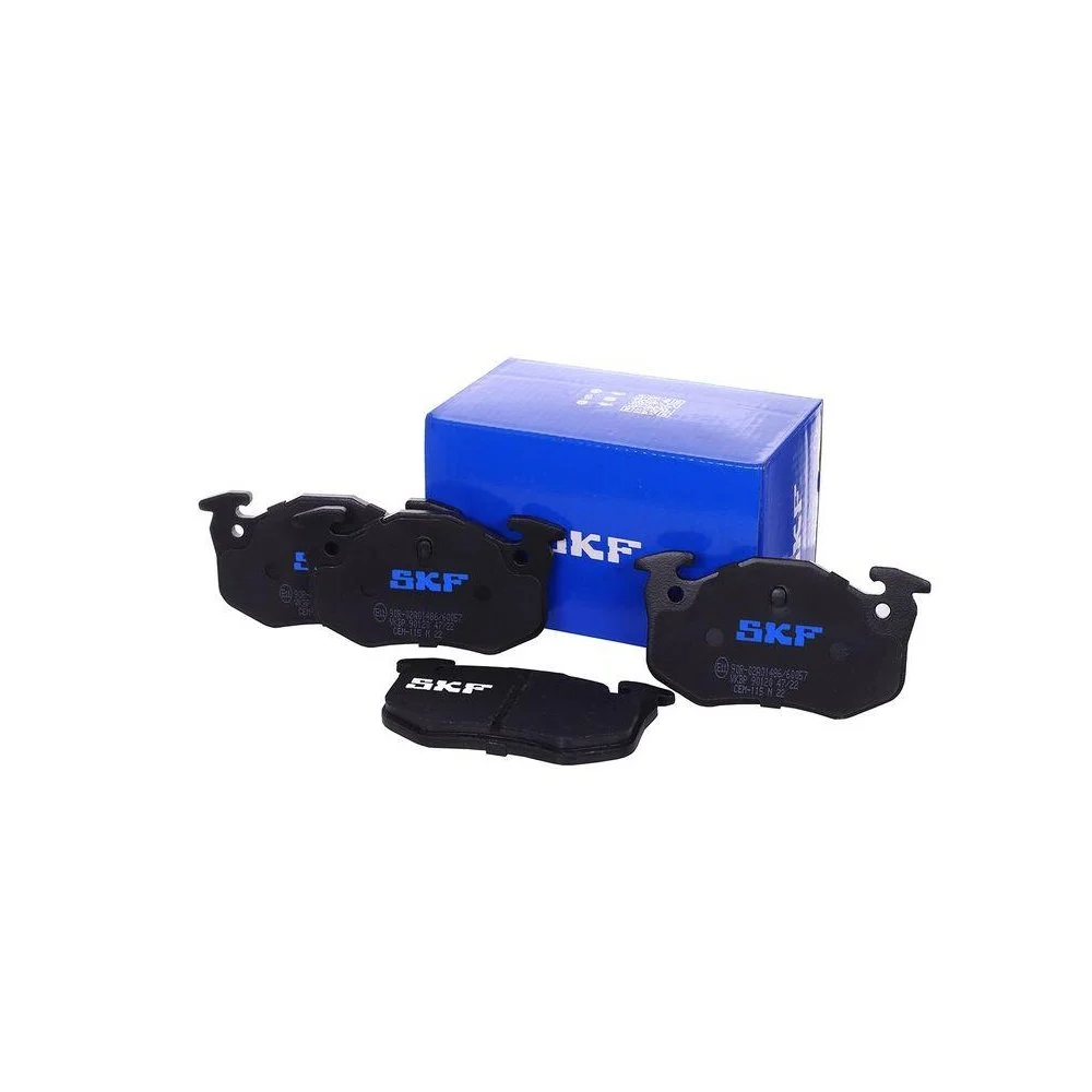 Комплект тормозных колодок, дисковый тормоз SKF VKBP 90120 для CITROËN PEUGEOT RENAULT, фото №1 Комплект тормозных колодок, дисковый тормоз SKF VKBP 90120 для CITROËN PEUGEOT RENAULT, фото №1