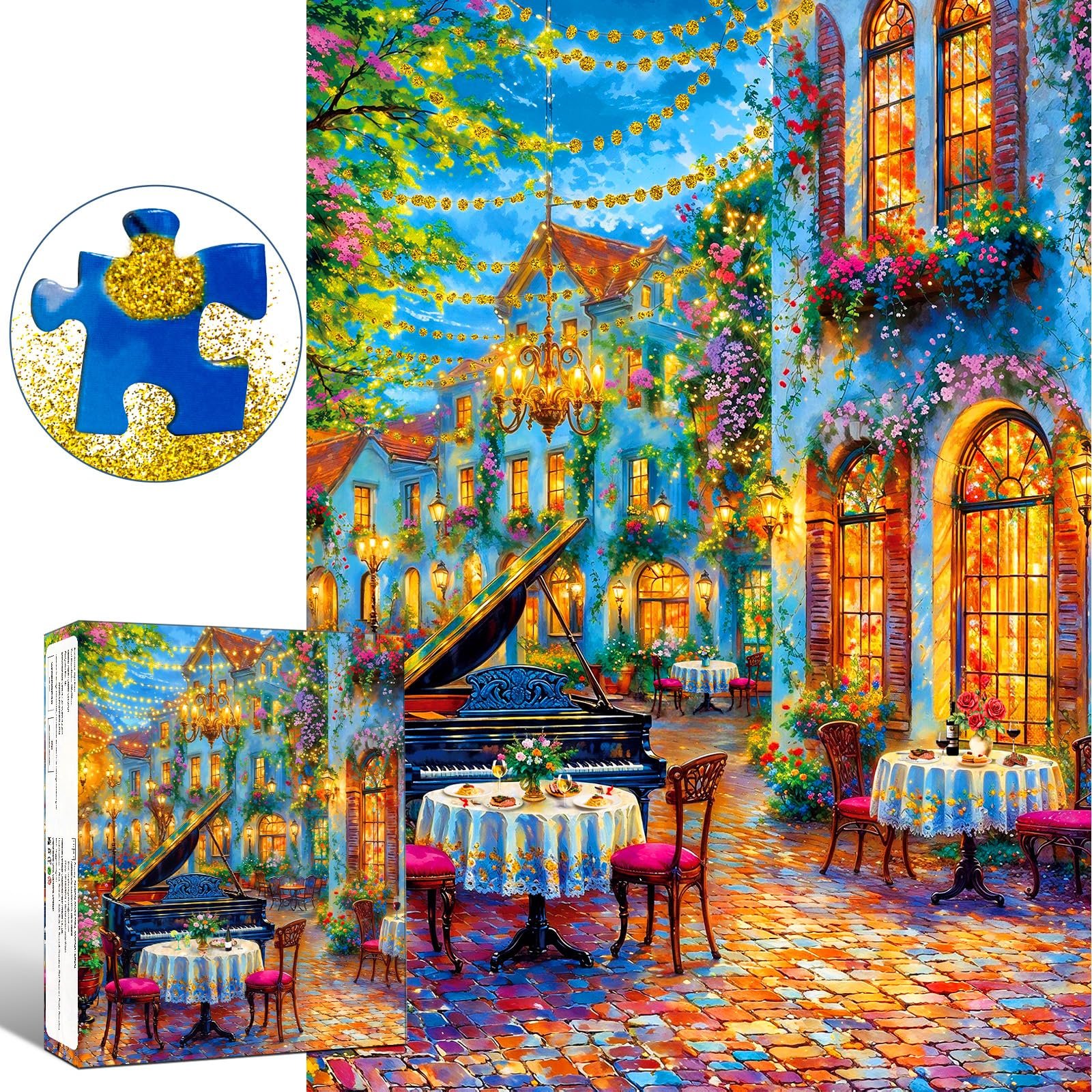 Пазл HUADADA Colourful Butterfly 1000 елементів 70 x 50 см, фото №9