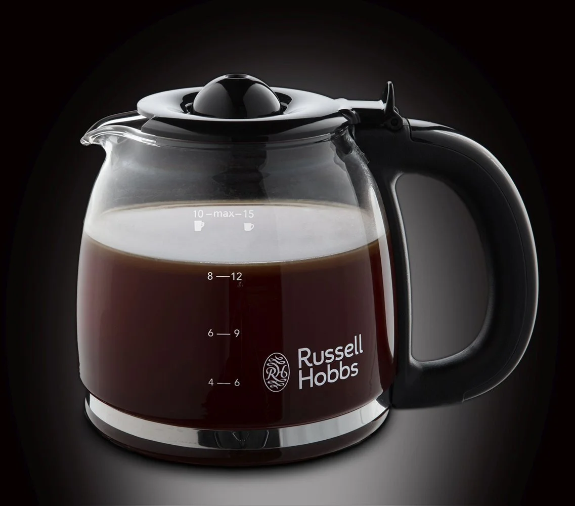 Кофеварка Russell Hobbs Adventure 24010-56, нержавеющая сталь, стеклянный кувшин до 10 чашек, 1.25 л, фото №3