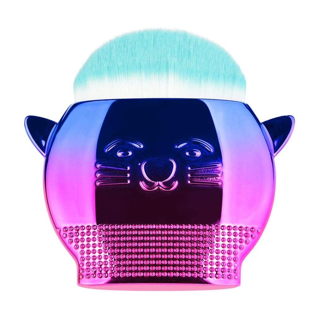 Набор кистей для макияжа YunYoud Cute cat, кисть для пудры, румян, косметическая кисть, набор для хранения, розовая ручка, фото №1