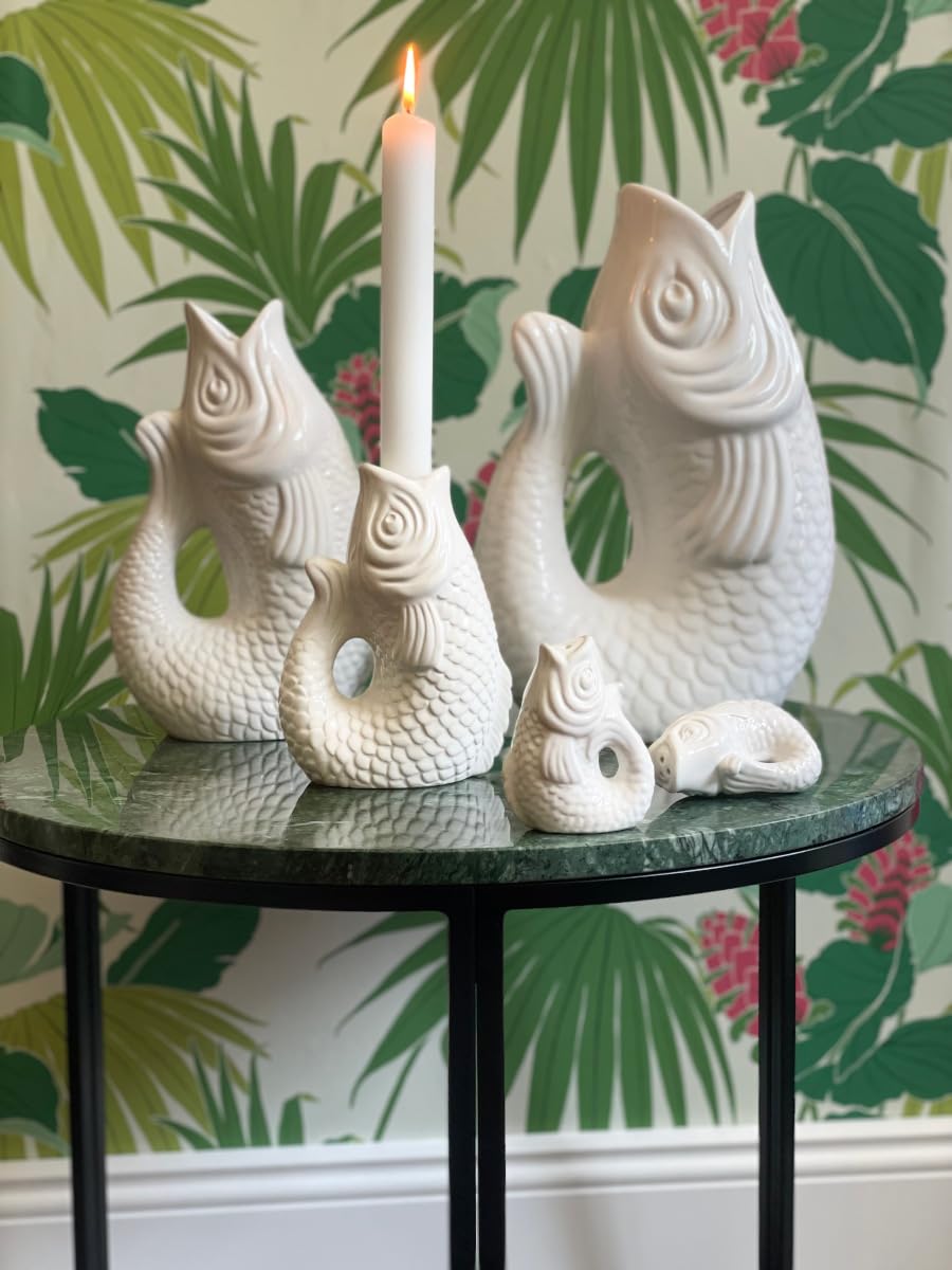 Підсвічник Giftcompany Monsieur Carafon Fish S Білий 16,2 см, фото №2