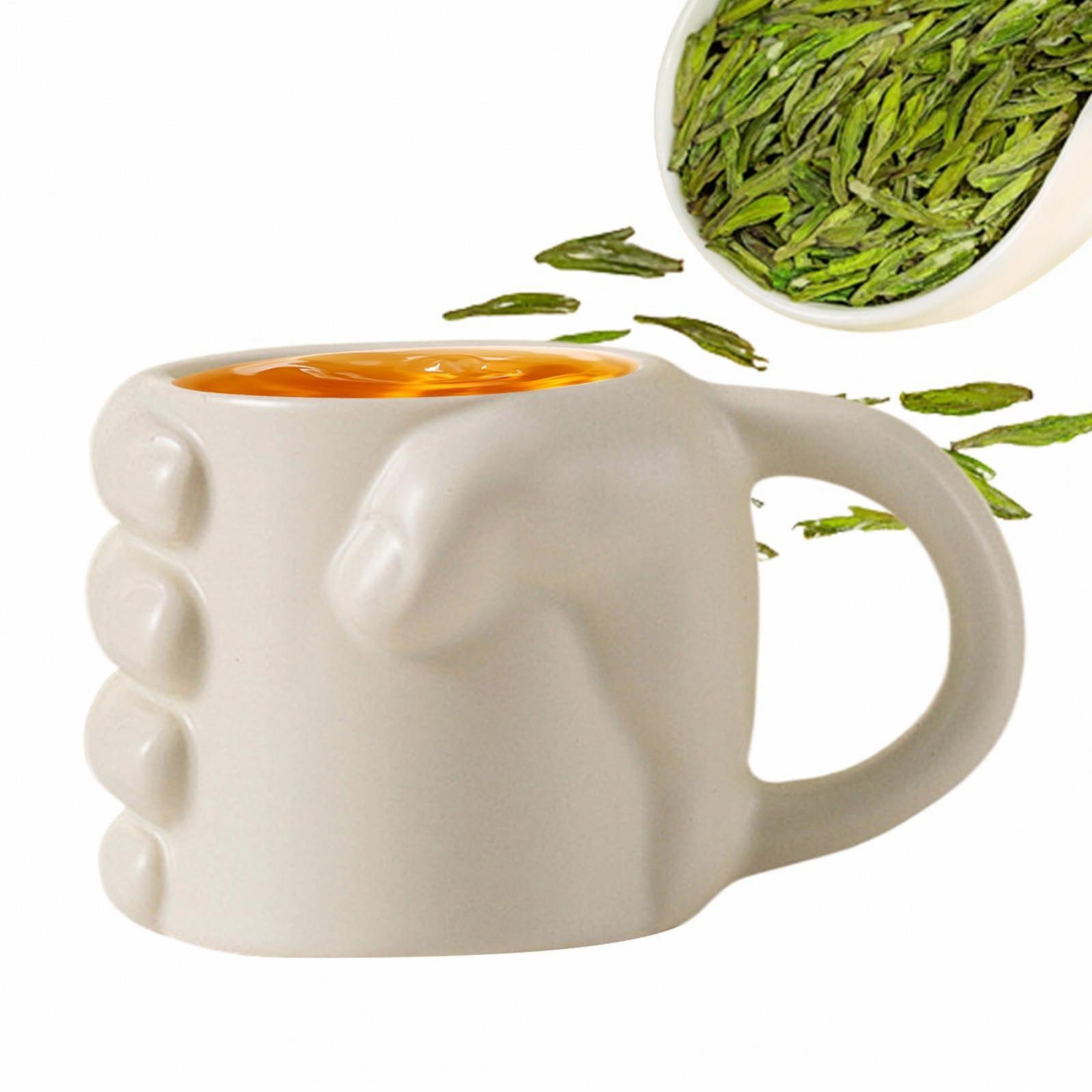 Кружка Knowlife Забавная кофейная для мужчин, Кружка-кулак для напитков, Многоразовая кружка для украшения стола, Подходит для взрослых и детей для дома, ресторана и кемпинга, фото №7