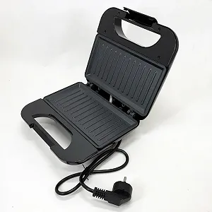 Гриль прижимной Rainberg RB-2249, домашний для шаурмы электрогриль стейков 1800 Вт synthetic.ua - Фото 1