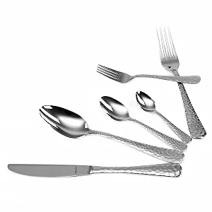 Набір столових приборів Solex Lena, 72 предмети на 12 персон, включаючи ложку для мокко - Фото 1