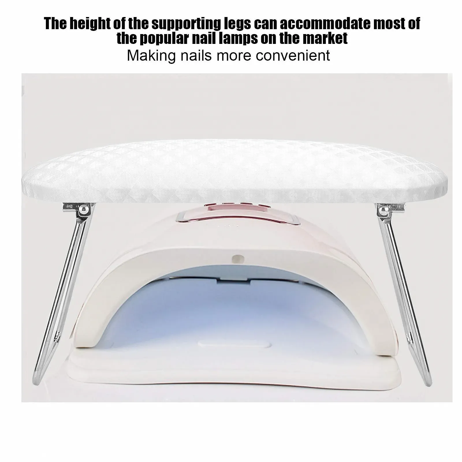 Підставка під руки для манікюру, складана підставка для рук, підтримка зап'ястя, фото №3