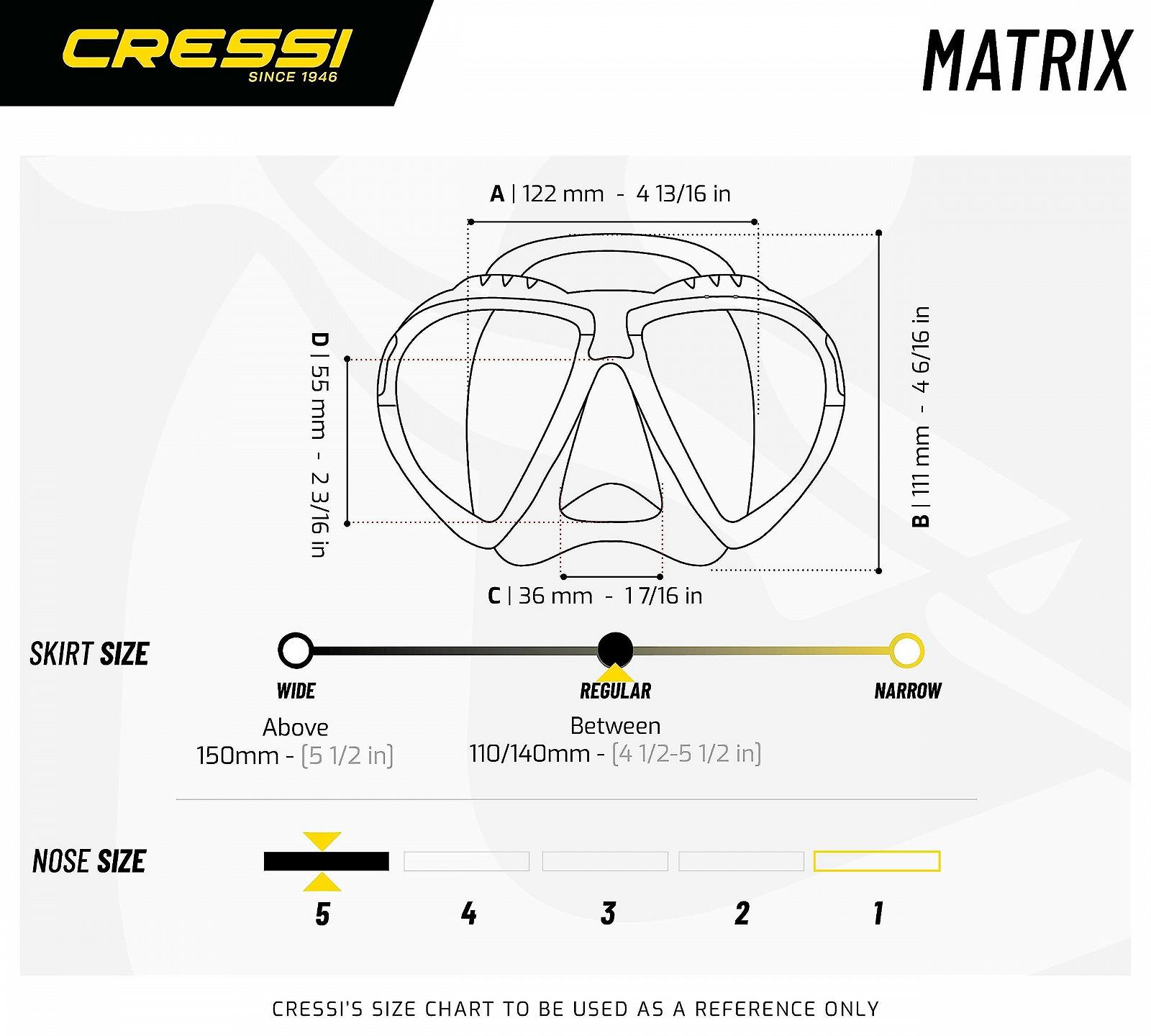 Маска CRESSI Matrix, фото №7
