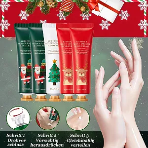 Набір кремів для рук 3шт Зимовий догляд для сухої потрісканої шкіри рук і ніг synthetic.ua - Фото 1