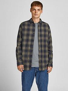Рубашка Jack&Jones SLIM FIT Зелений - Фото 1