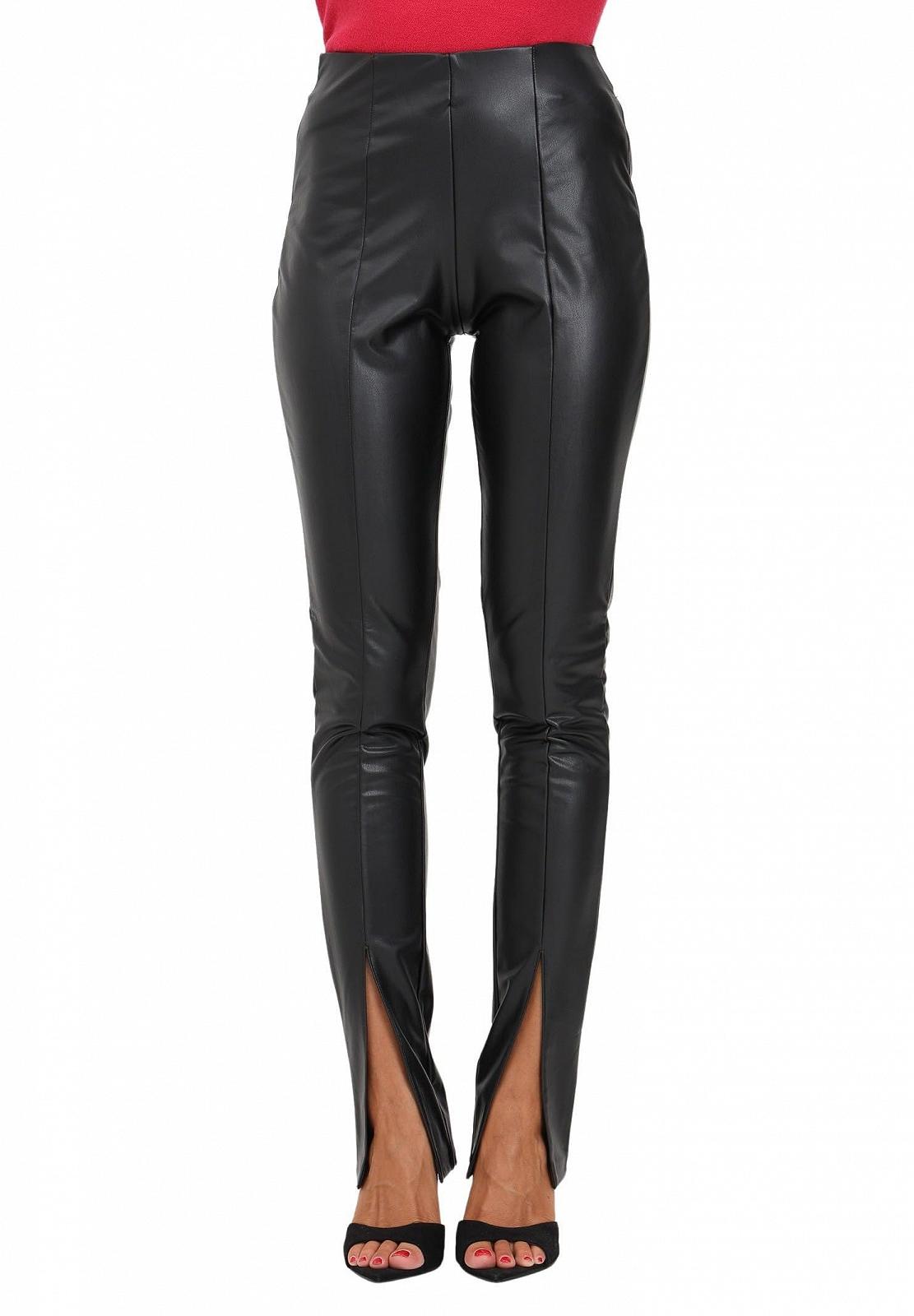 Леггинсы ONLY Onlpapaya Faux Leath Slit CC OTW Женские, фото №1