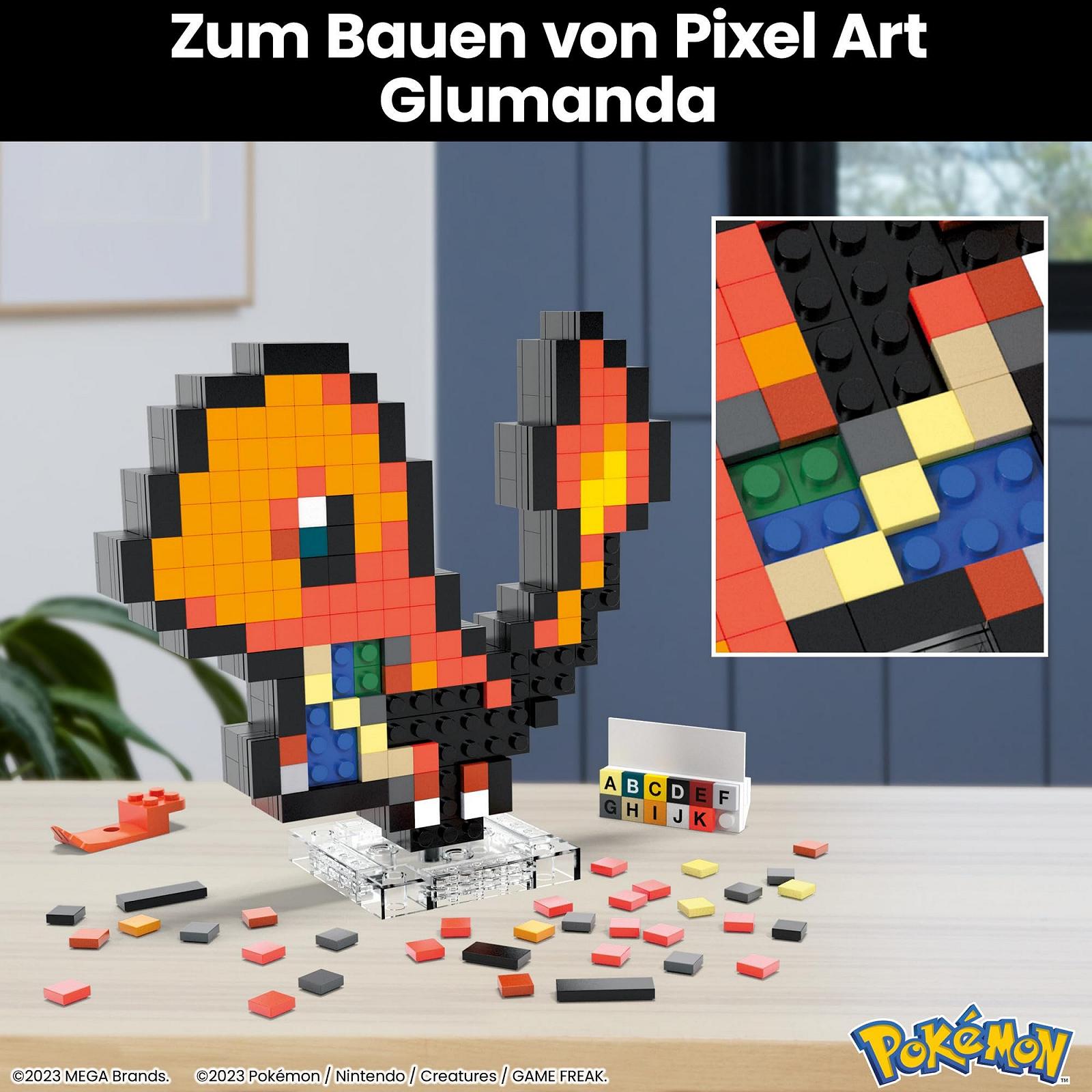 Фигурка POKÉMON Charmander Pixelkunst, фото №4